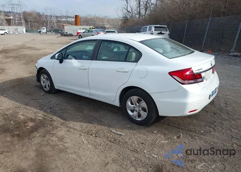 2015 Honda Civic Lx from USA, damaged, VIN 19XFB2F5XFE218563